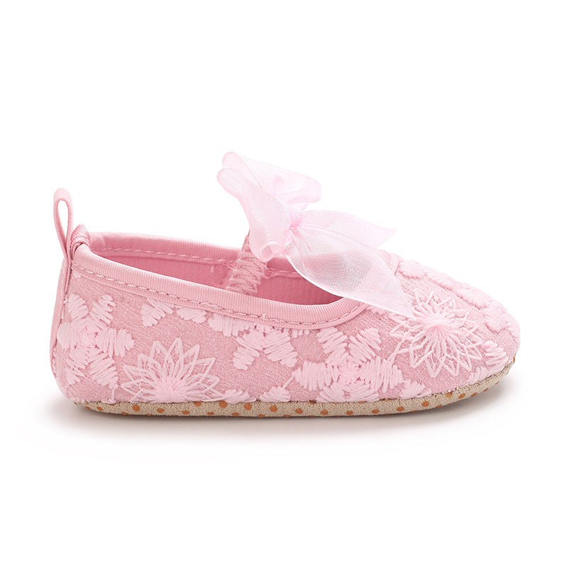 Children's Lace-Up Shoe with Bow