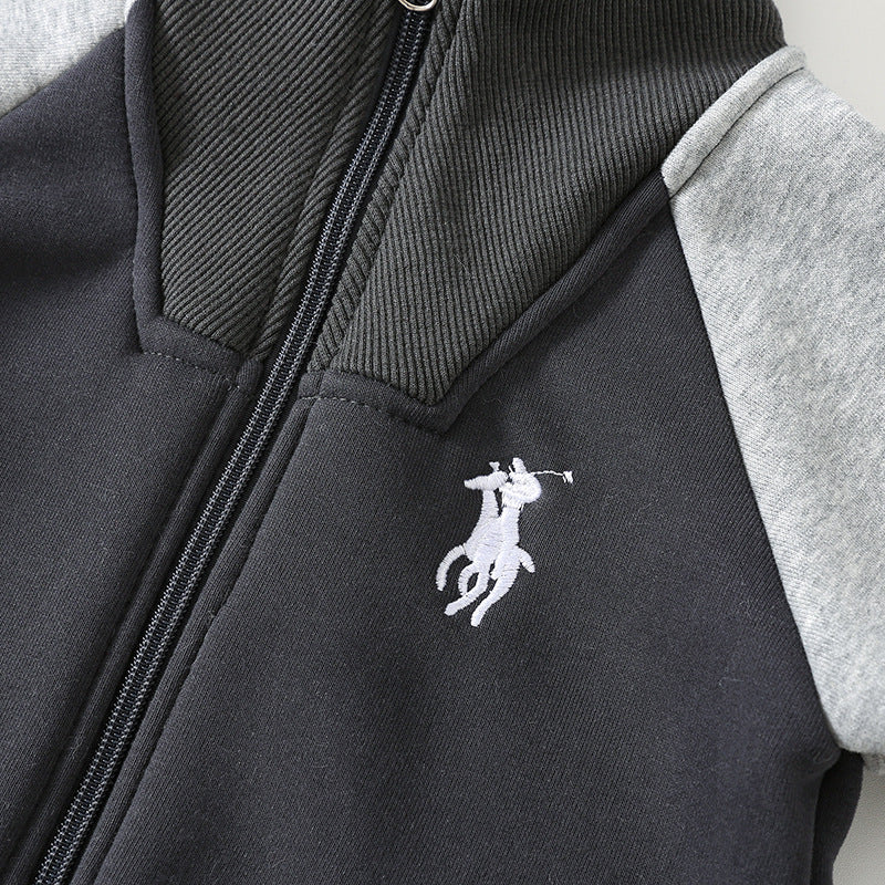 Children's Jumpsuit with Zipper - Polo