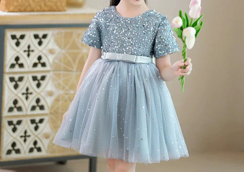 Children's Sequin Party Dress
