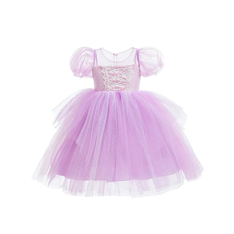 Purple Party Dress + Accessories