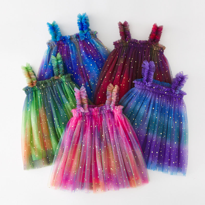 Abiti in Tulle da Bambina Colori Stelle