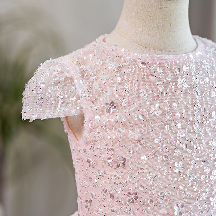 Bright Pink Children's Party Dress