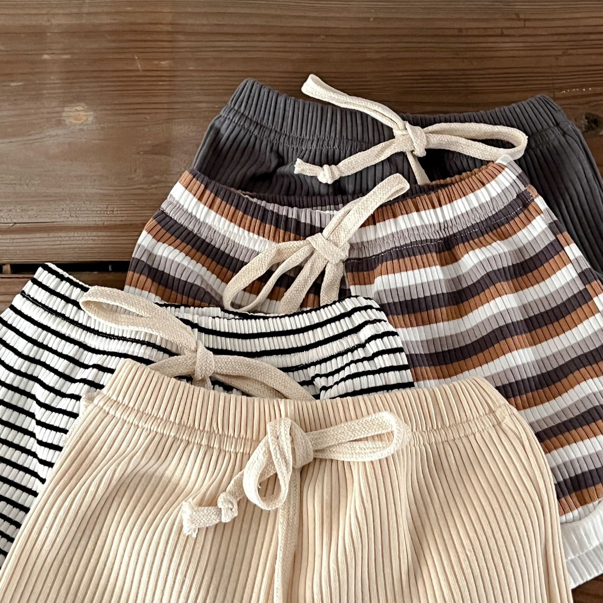 Children's Summer Striped Outfit