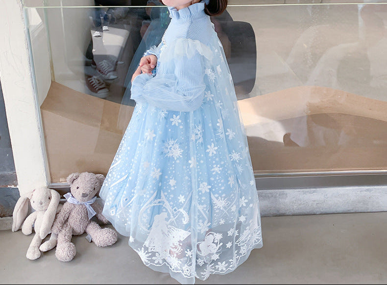 Bright Blue Party Dress