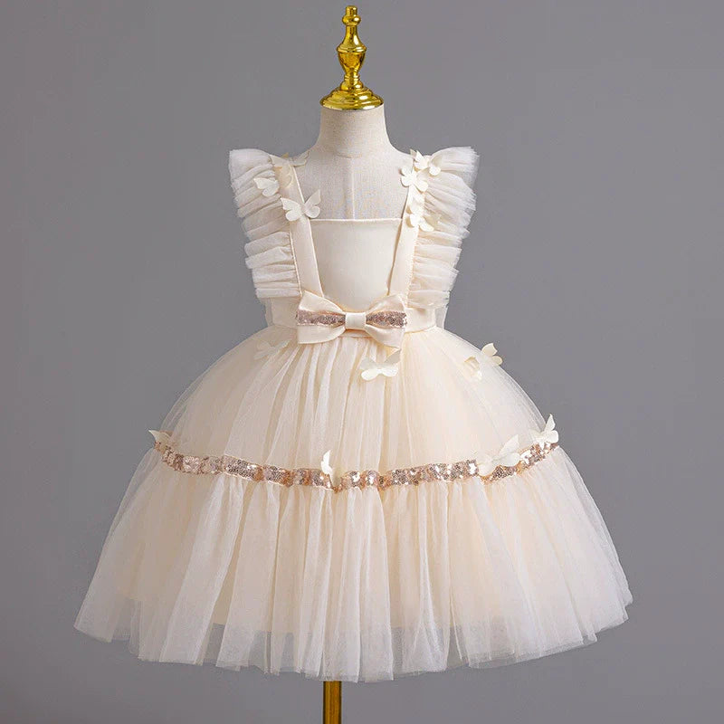 Tulle Party Dress with Bows