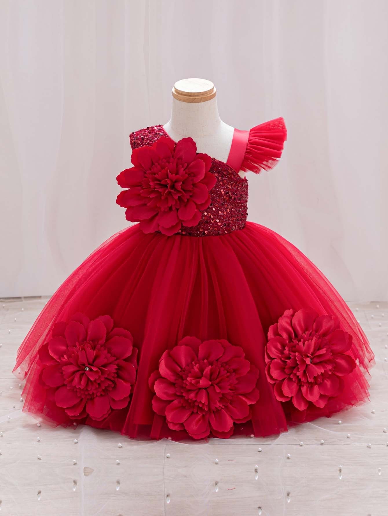 Children's Party Dress Flowers