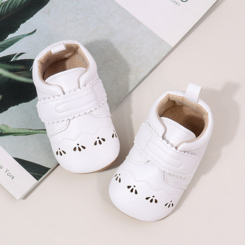 Scarpine con velcro per le piccole principesse