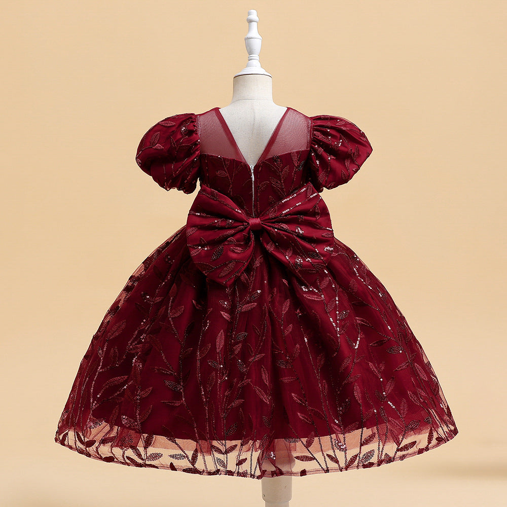 Floral Kids Party Dress