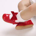 Scarpa per bambini con fiocco e cuori