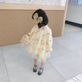 Children's Dress with Tulle Stars