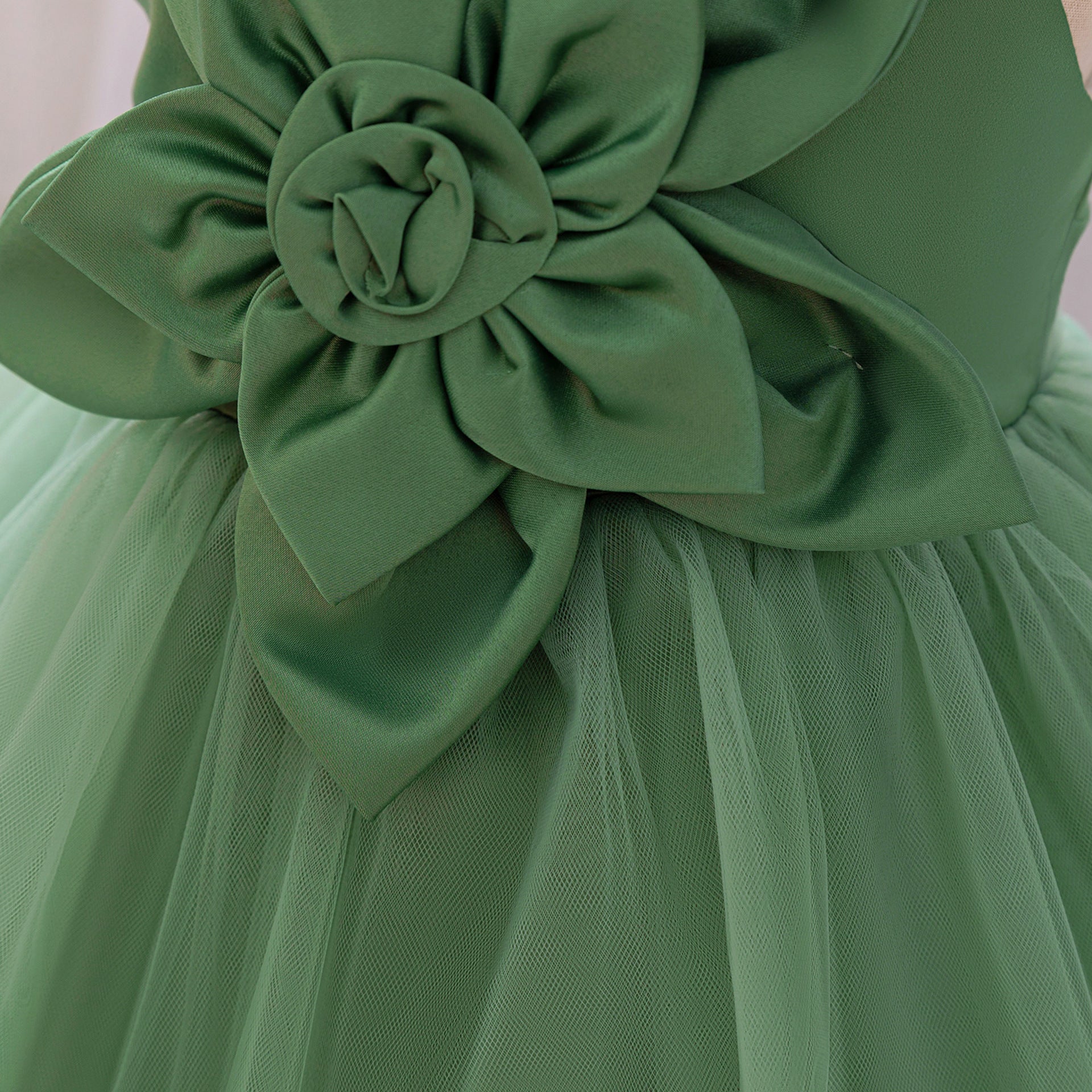 Children's Tulle Flower Dress