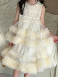 Children's Tulle Layered Dress