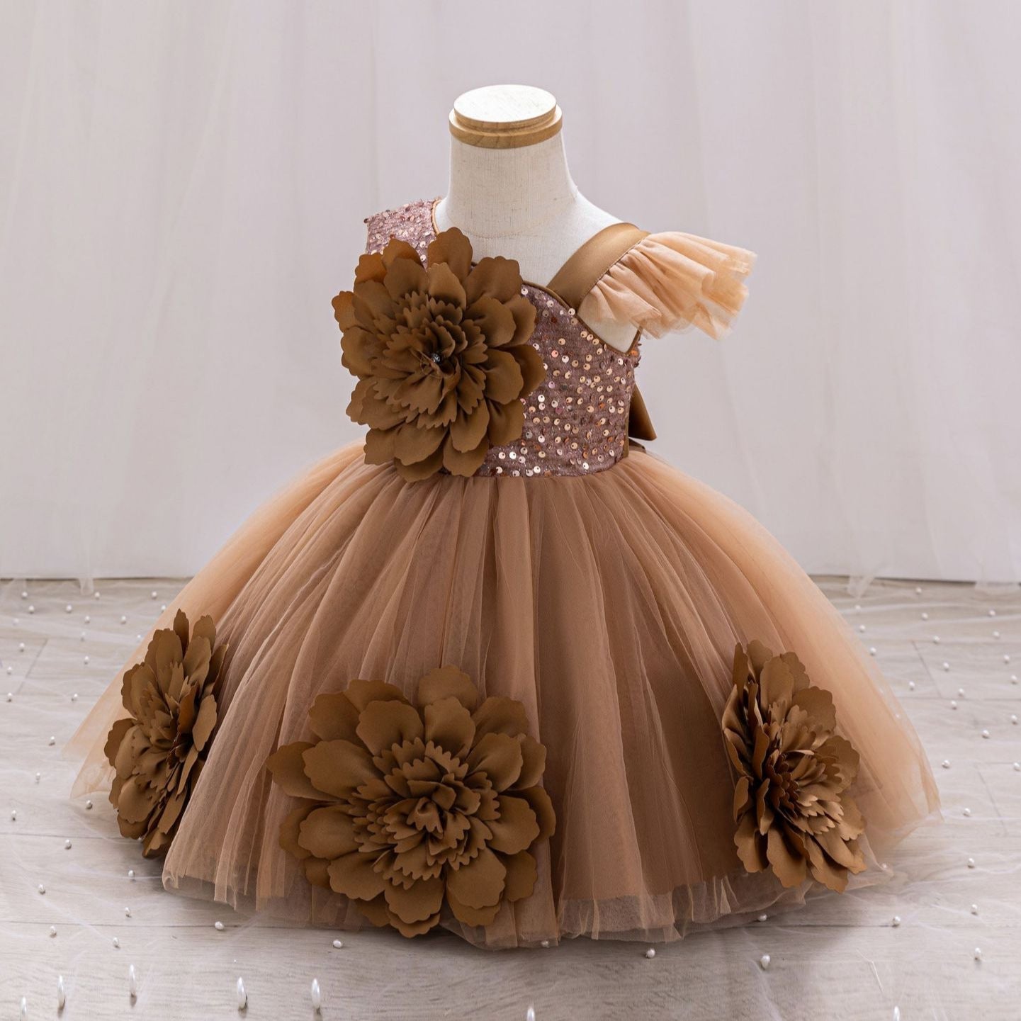 Children's Party Dress Flowers