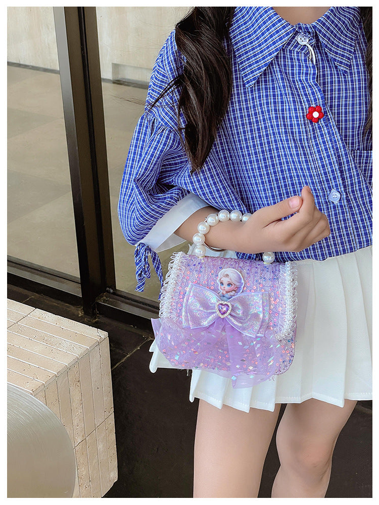 Children's Bag with Sparkly Bow