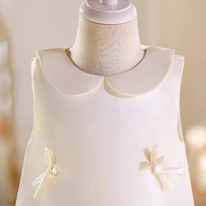 Children's Floral Bow Dress