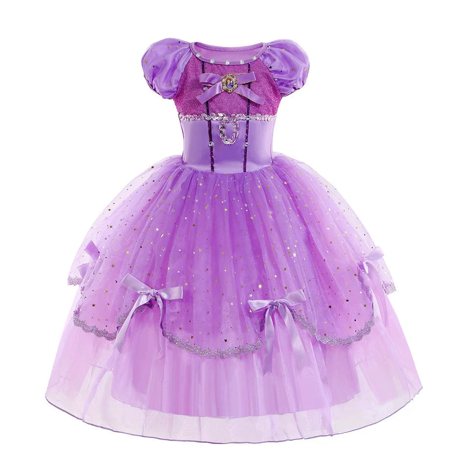 Sparkly Purple Party Dress
