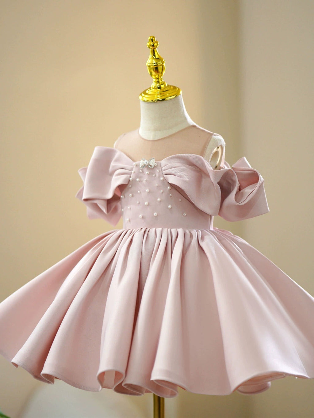 Luxury Pearl Party Dress