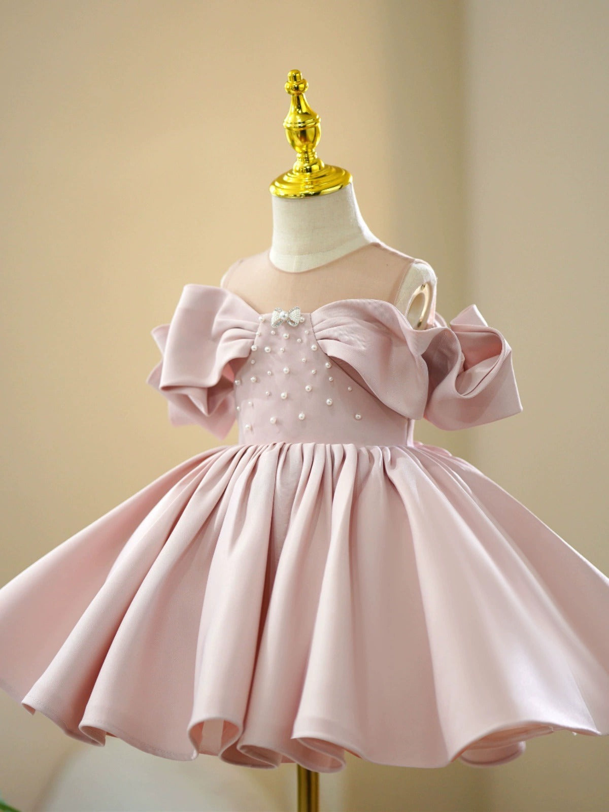 Luxury Pearl Party Dress
