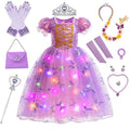 Sparkly Purple Party Dress + Accessories