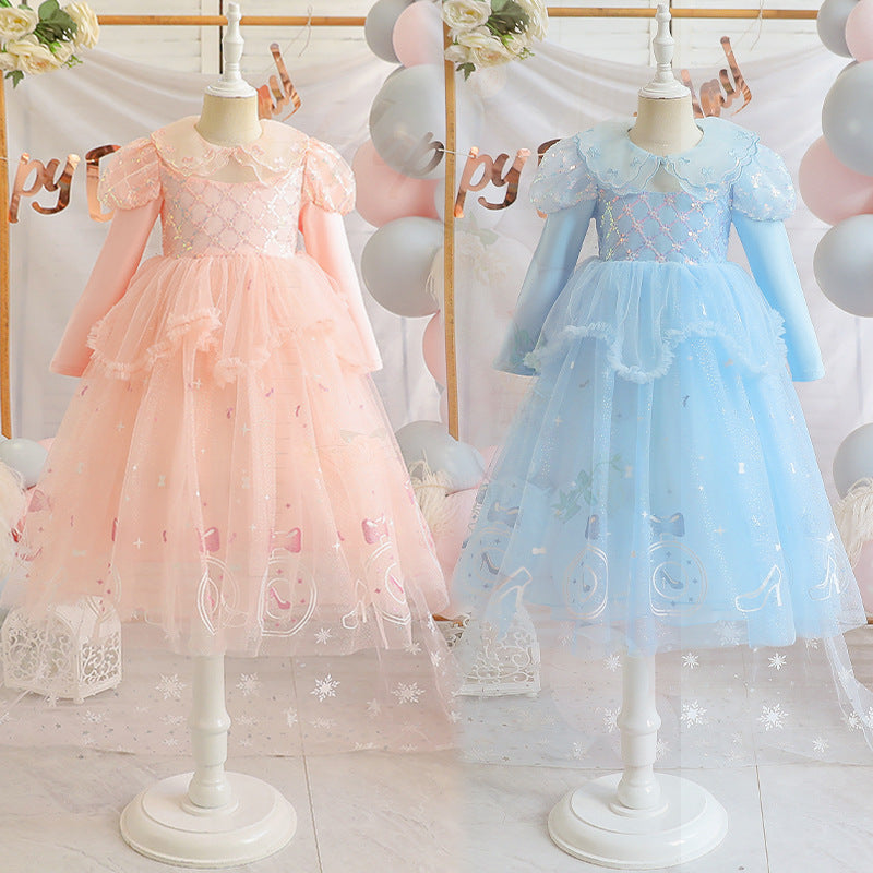 Tulle Sequins Dress