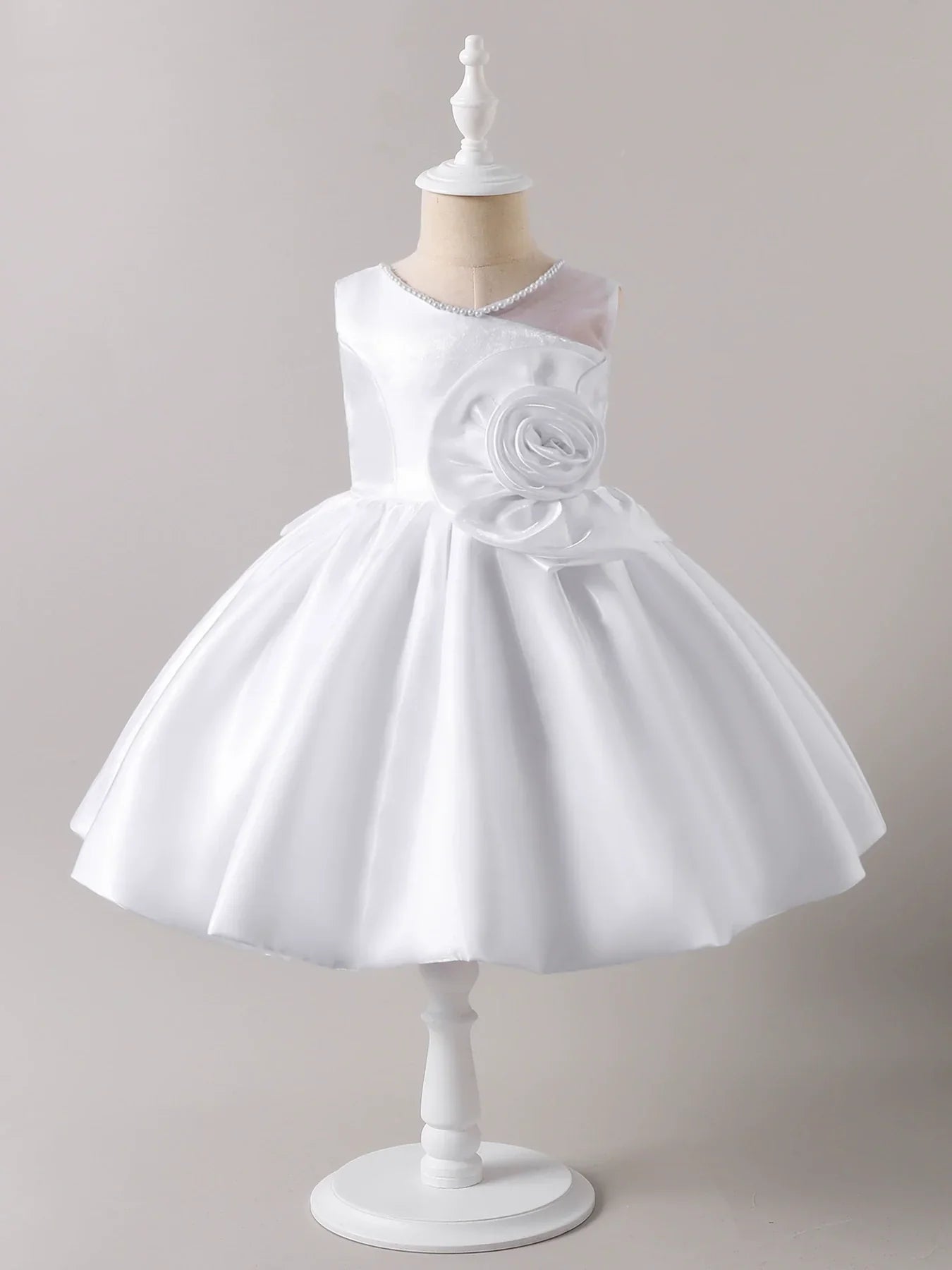 Pearl Flower Party Dress
