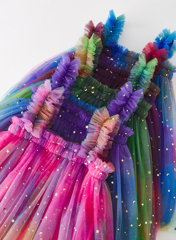 Abiti in Tulle da Bambina Colori Stelle