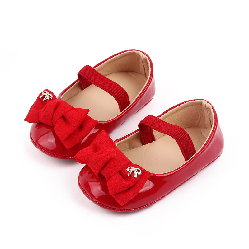 Scarpa da Bambina in Vernice con Fiocco