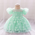 Butterfly Green Children's Dress