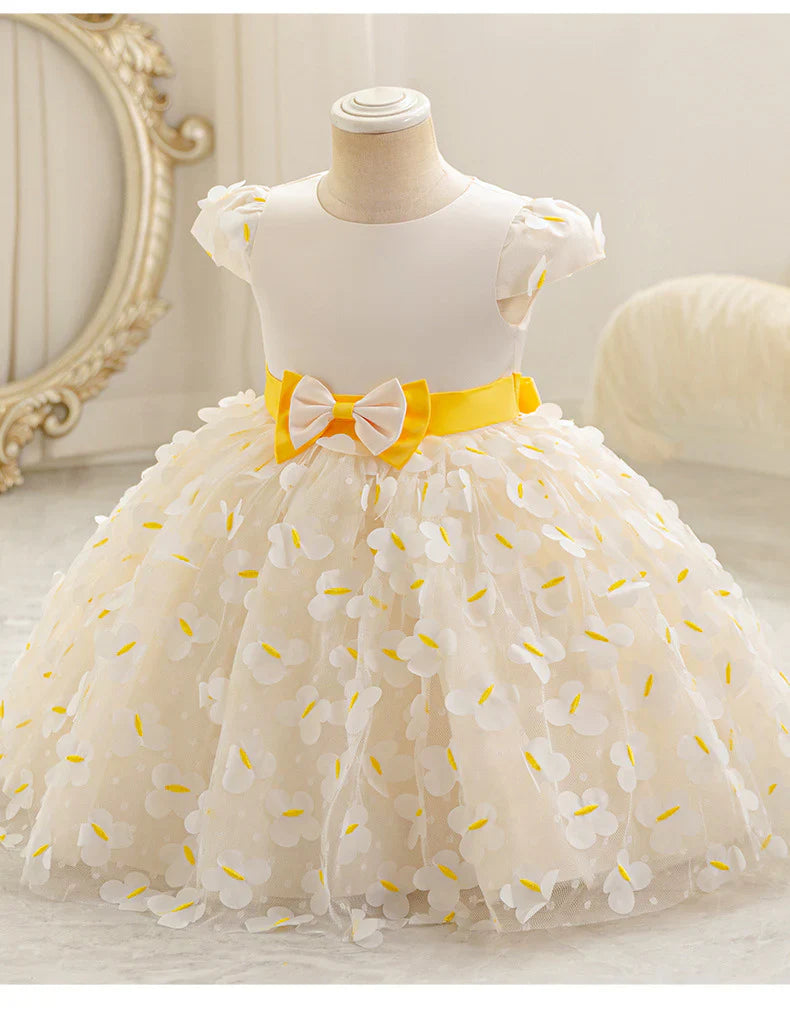 Yellow Flower Children's Dress
