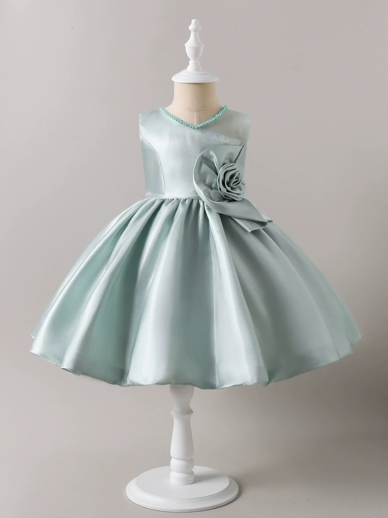 Pearl Flower Party Dress