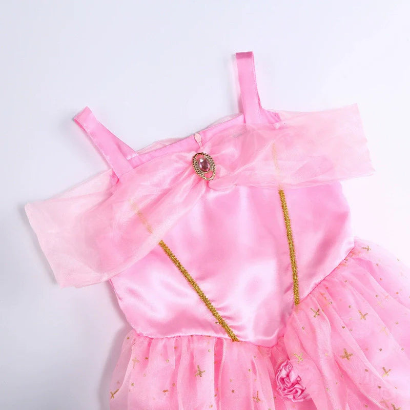 Pink Children's Dress with Accessories
