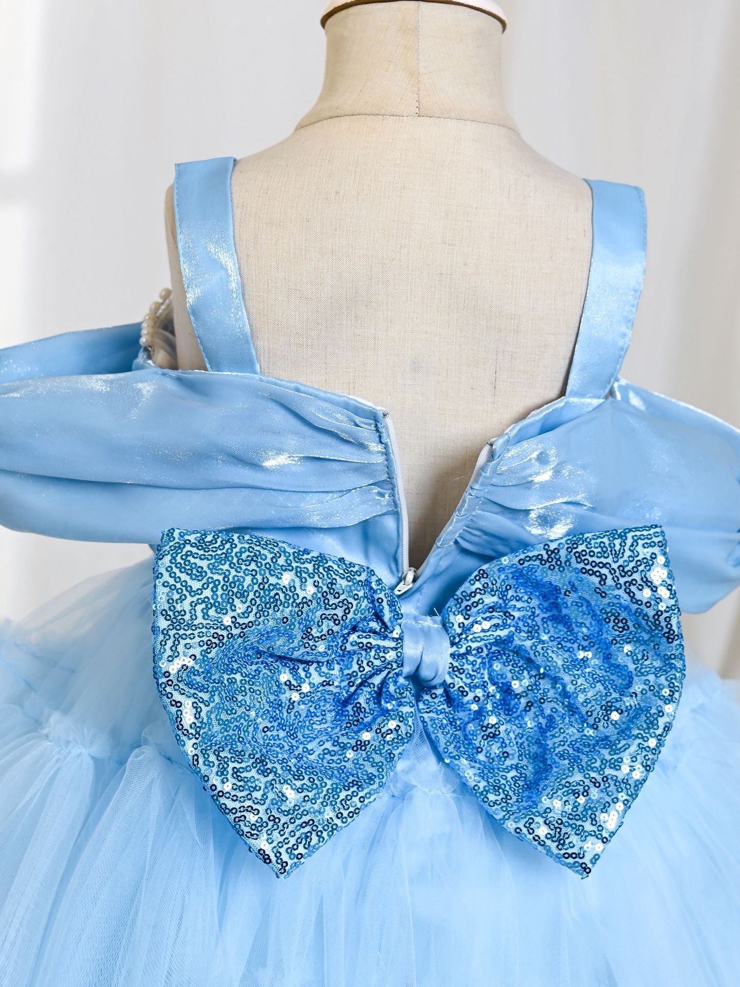 Bright Blue Children's Dress