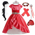 Red Party Dress + Accessories