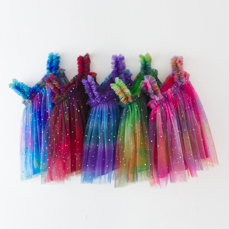 Abiti in Tulle da Bambina Colori Stelle