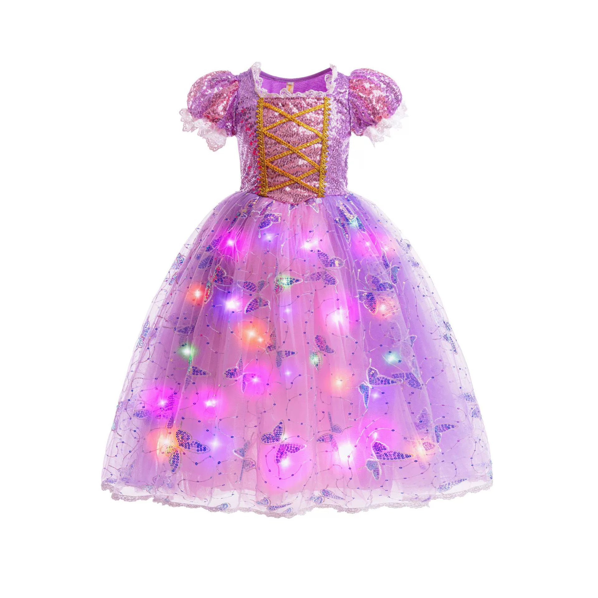 Sparkly Purple Party Dress + Accessories