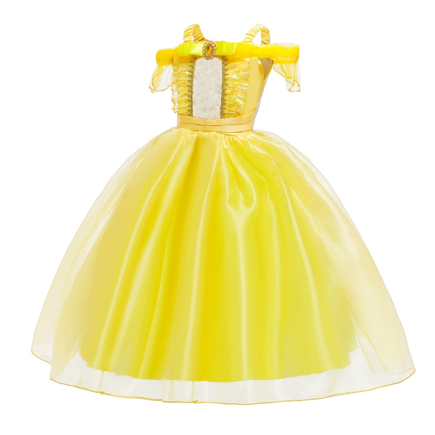 Enchanted Yellow Party Dress