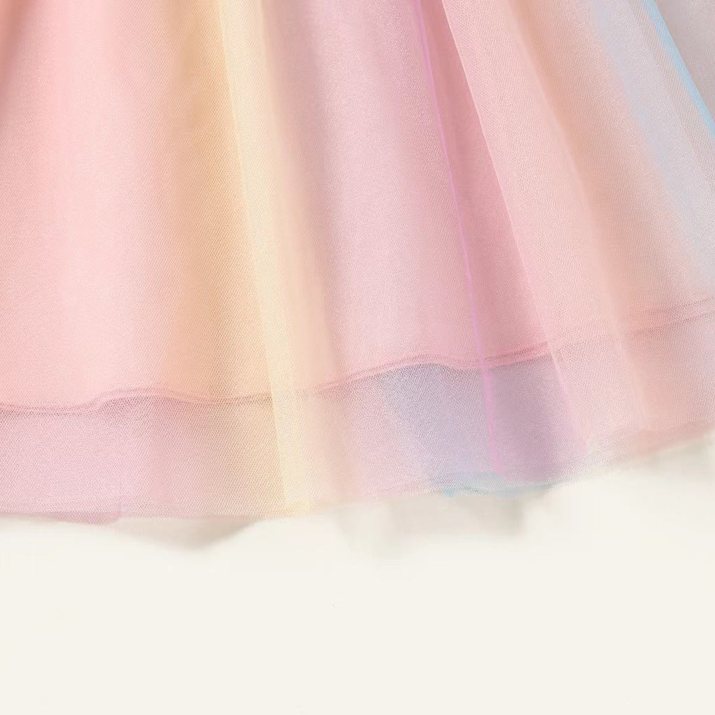 Colorful Tulle Children's Dress