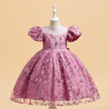 Floral Kids Party Dress