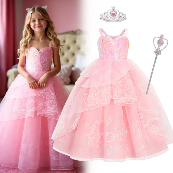 Pink Sequin Dress