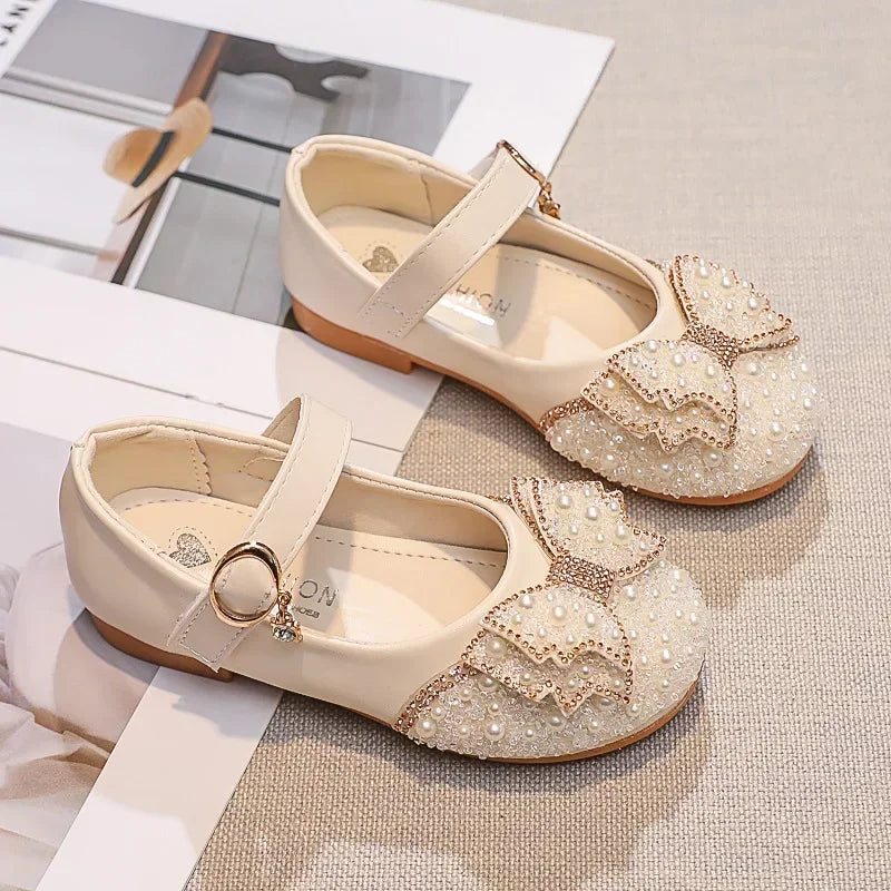 Children Princess Shoes Glitter Party Wedding Shoes