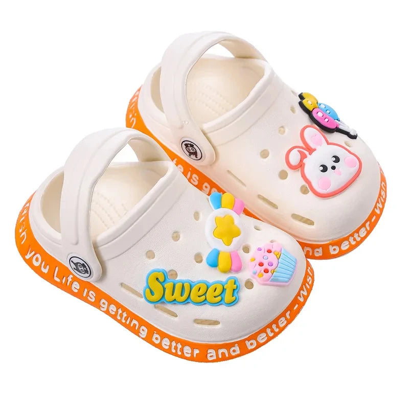 Kids Summer Sandals Hole Children's Shoes Slippers