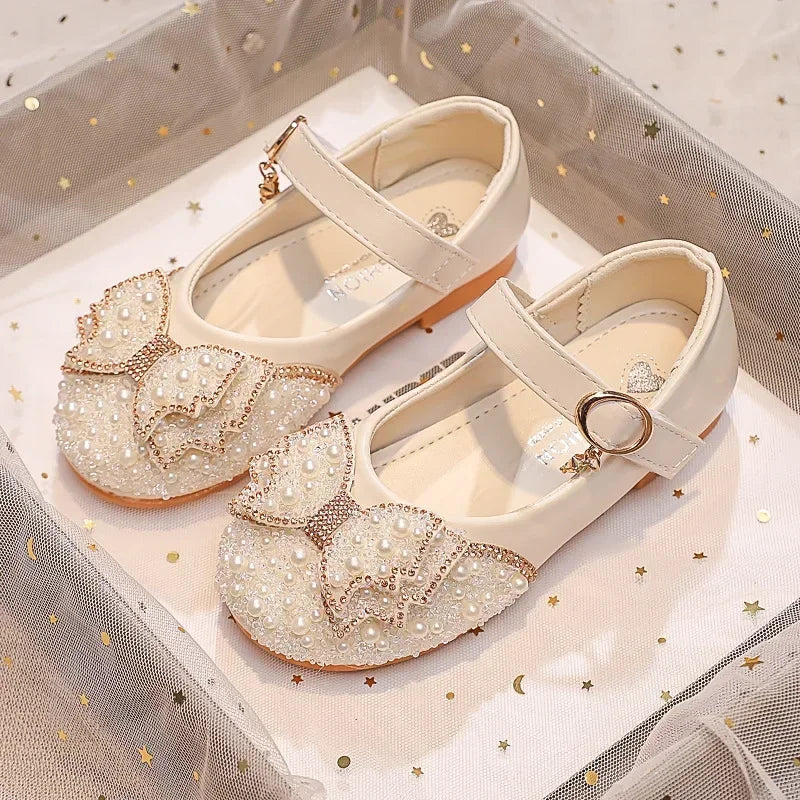 Children Princess Shoes Glitter Party Wedding Shoes