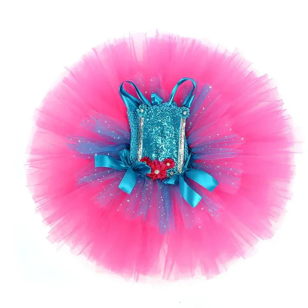 Shiny and Tulle Children's Dress