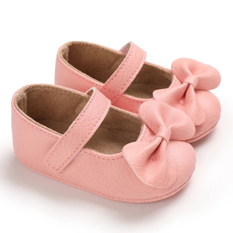 Cute Bow Spring Autumn Princess Infant Shoes