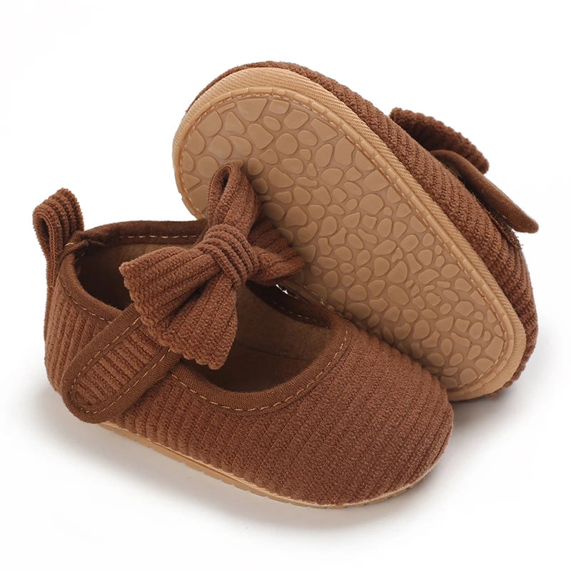 Spring and Autumn StyleBaby Shoes Bow Tie Soft Soled