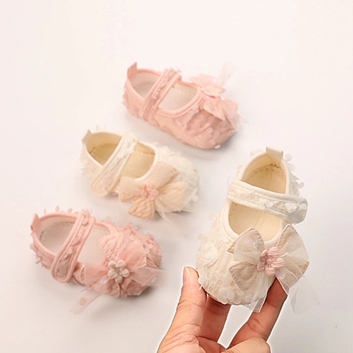 Baby Girl Princess Bow Flats Shoes