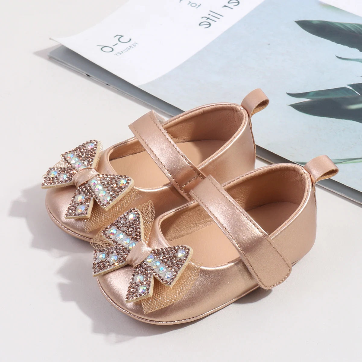 Hot Selling Baby Girls 0-18M Princess Toddler Shoes