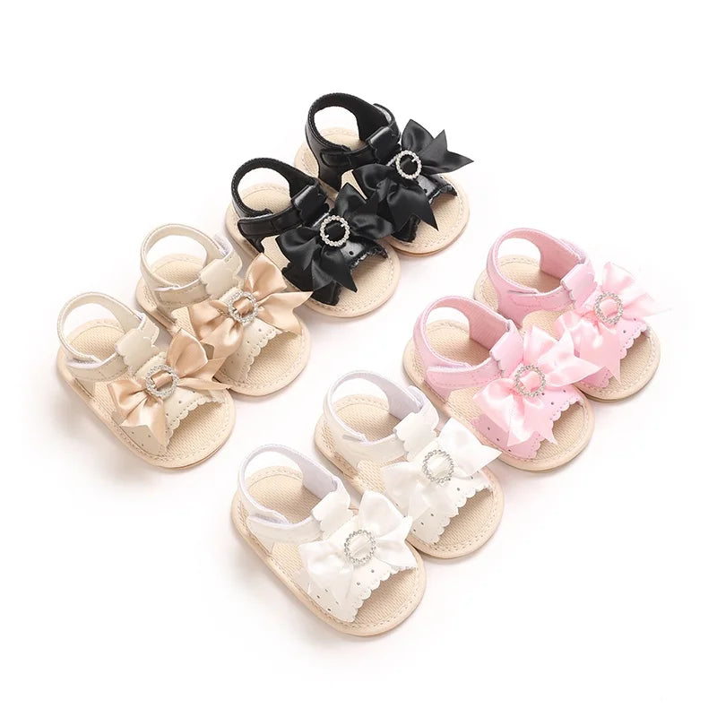 0-18M Cute Bow Baby Girls Sandals