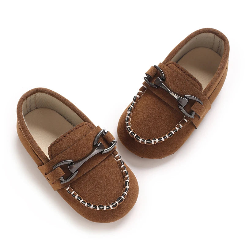New Brown Boys Formal Shoes First Walkers