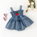 Strawberry Pattern Baby Girl Romper